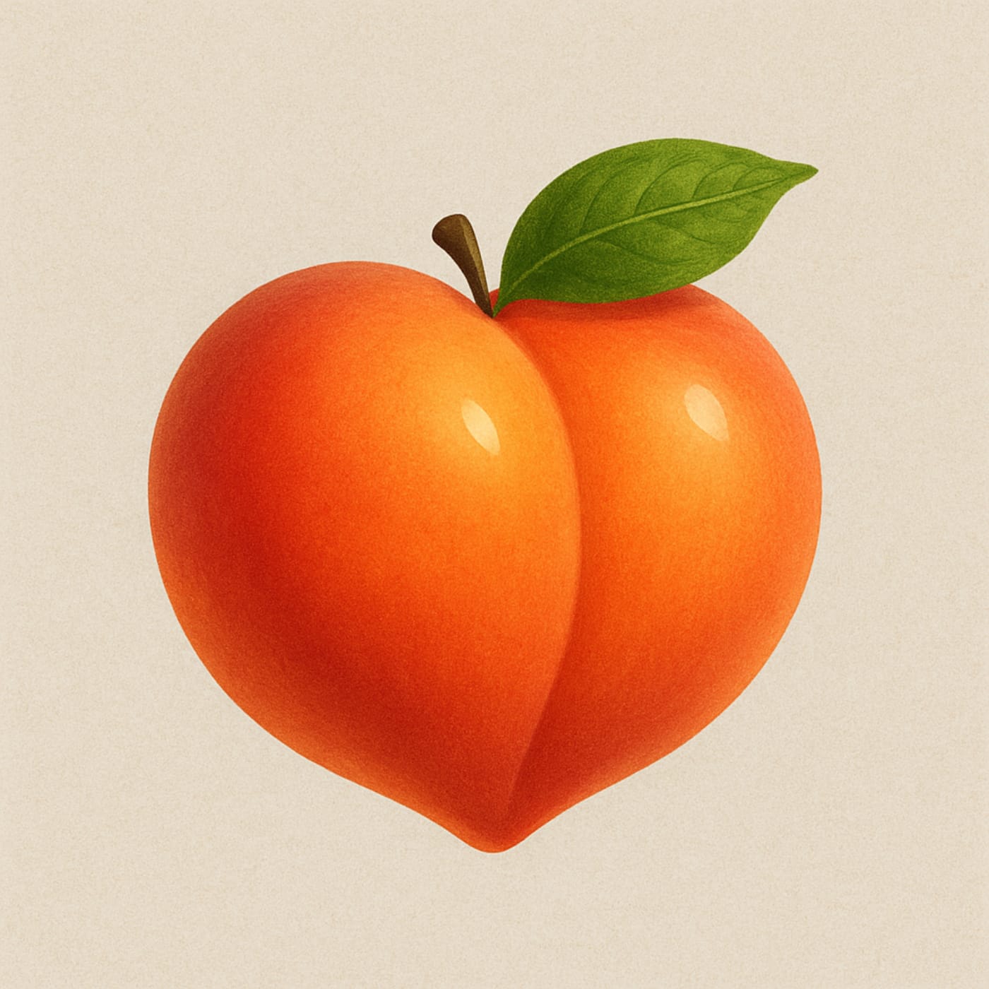Illustration for the men’s chat: peach