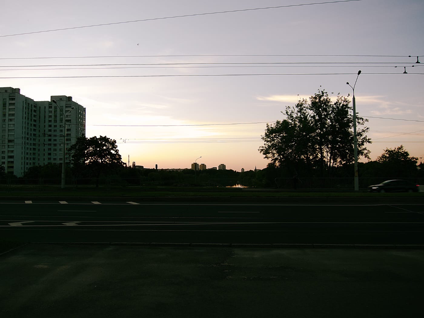 Закат в Чижовке