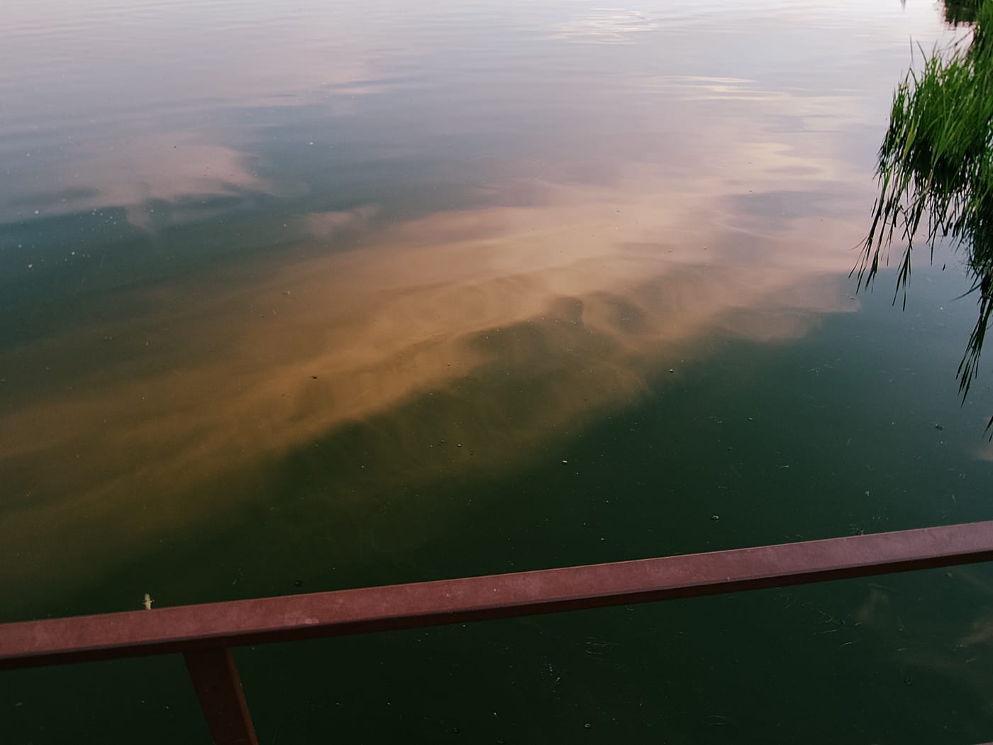 Чижовское водохранилище в Минске на закате