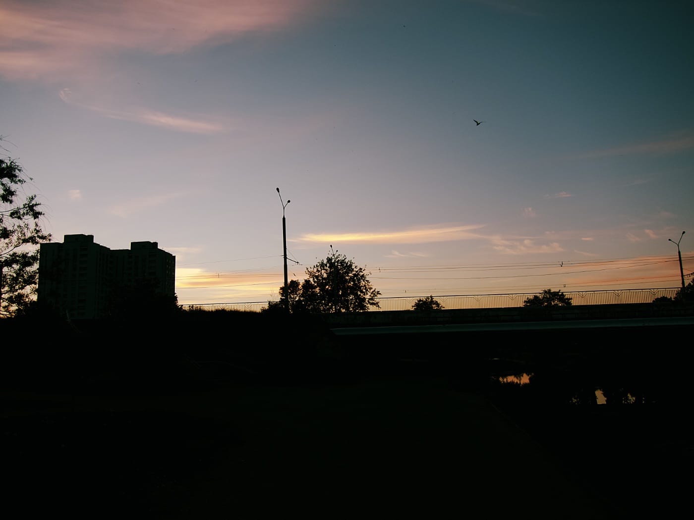 Закат в Чижовке