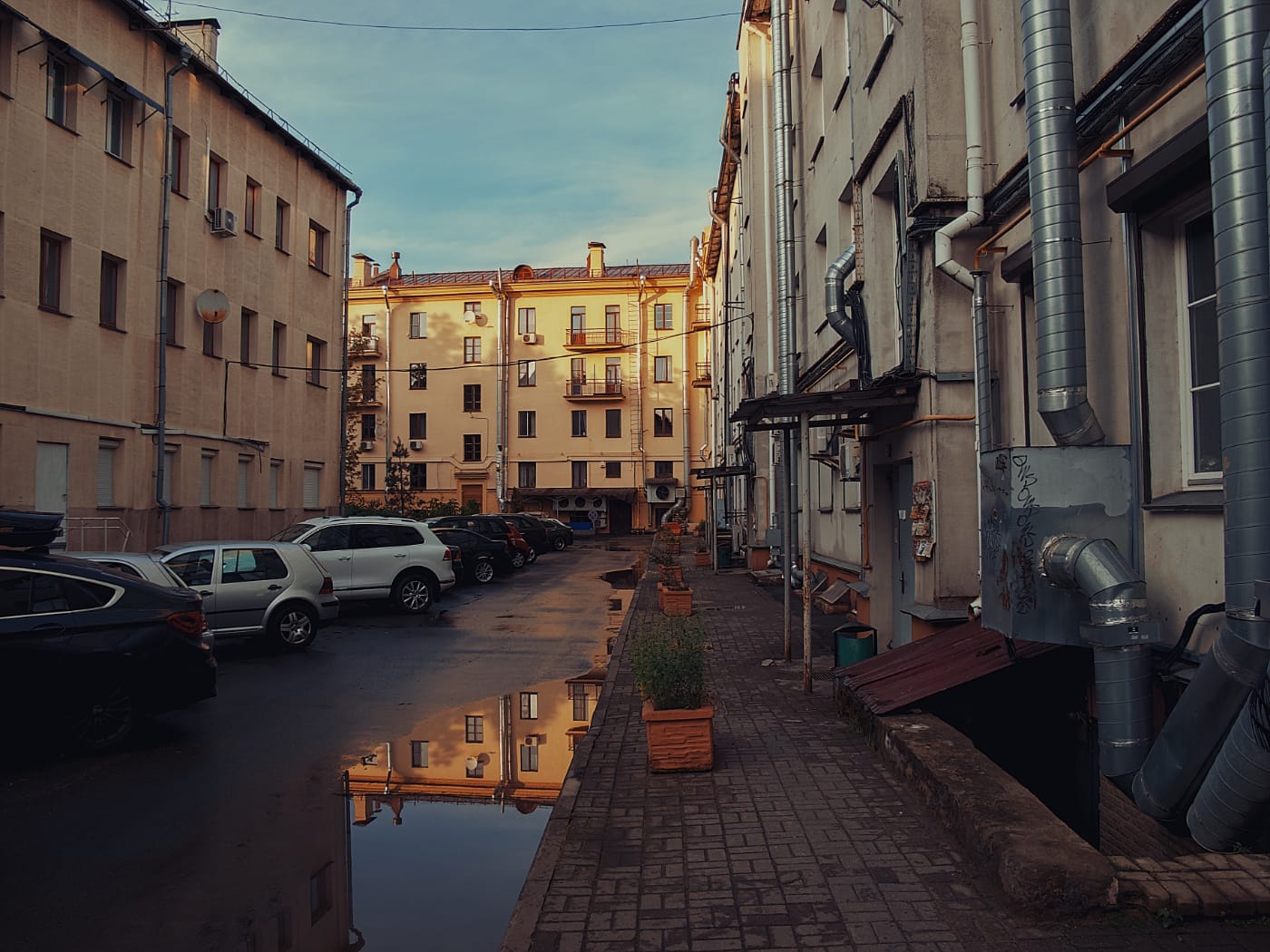 Минский старый дворик