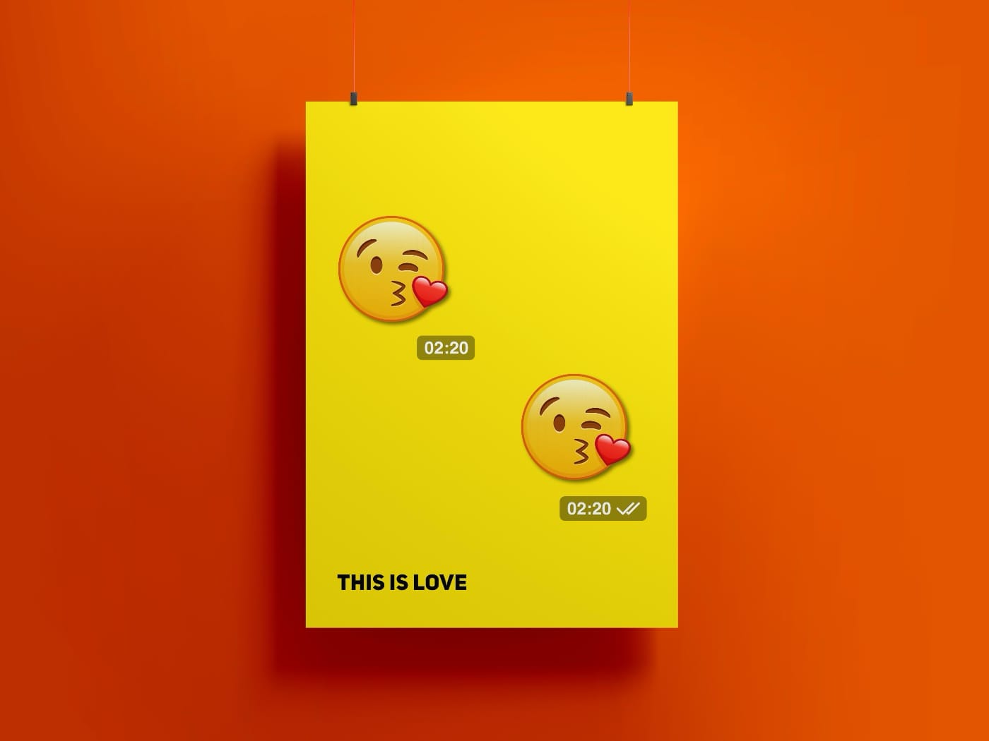 Плакат «THIS IS LOVE» — Настоящая любовь?